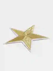 Черный нашивки звездочки
