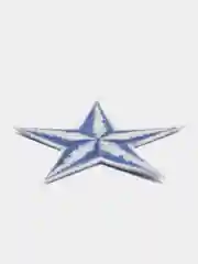 Темно-синий нашивки звездочки