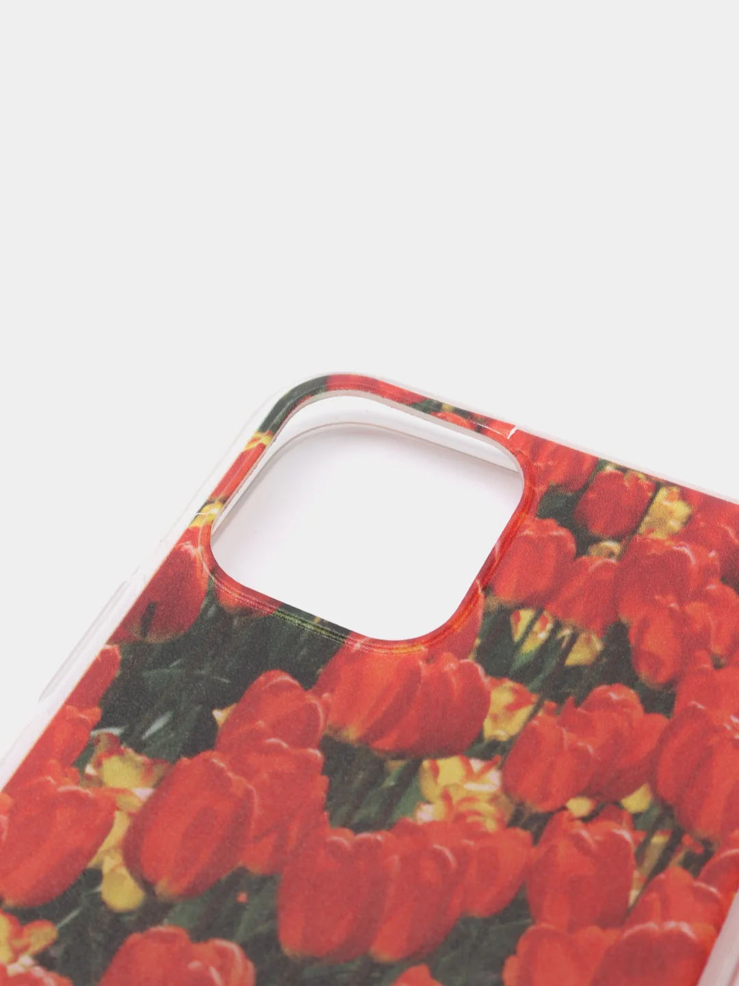 Красный чехол с цветным принтом картинки iPhone 5S/SE/6/6S/7/8/Plus/X/XS/XR/11/12/Mini/Pro/Max