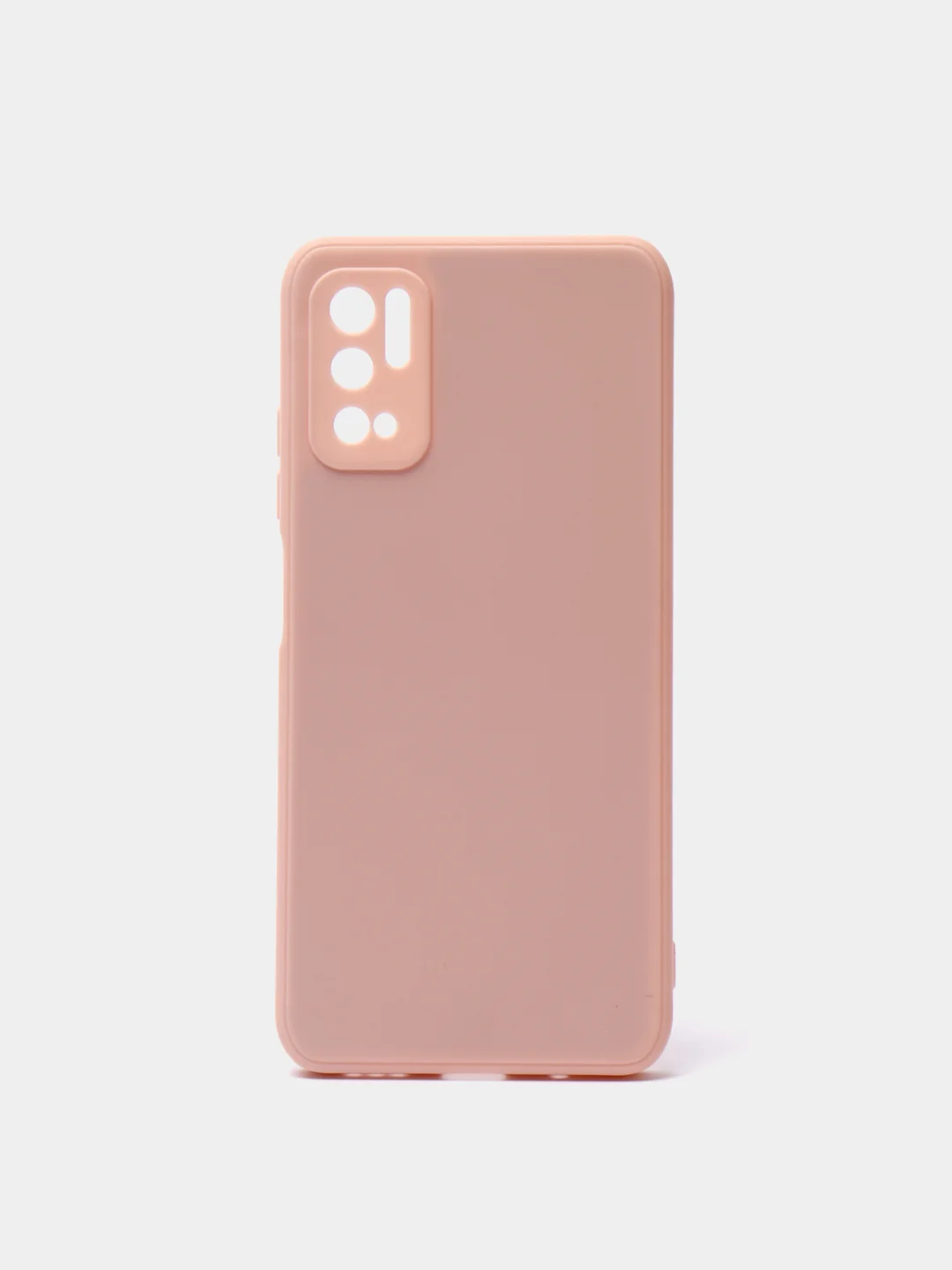 Пудровый чехол для Xiaomi Redmi 9A/9/9C/9T/NOTE 10 PRO/NOTE 9 силиконовый (Борта чехла прямые NEW)
