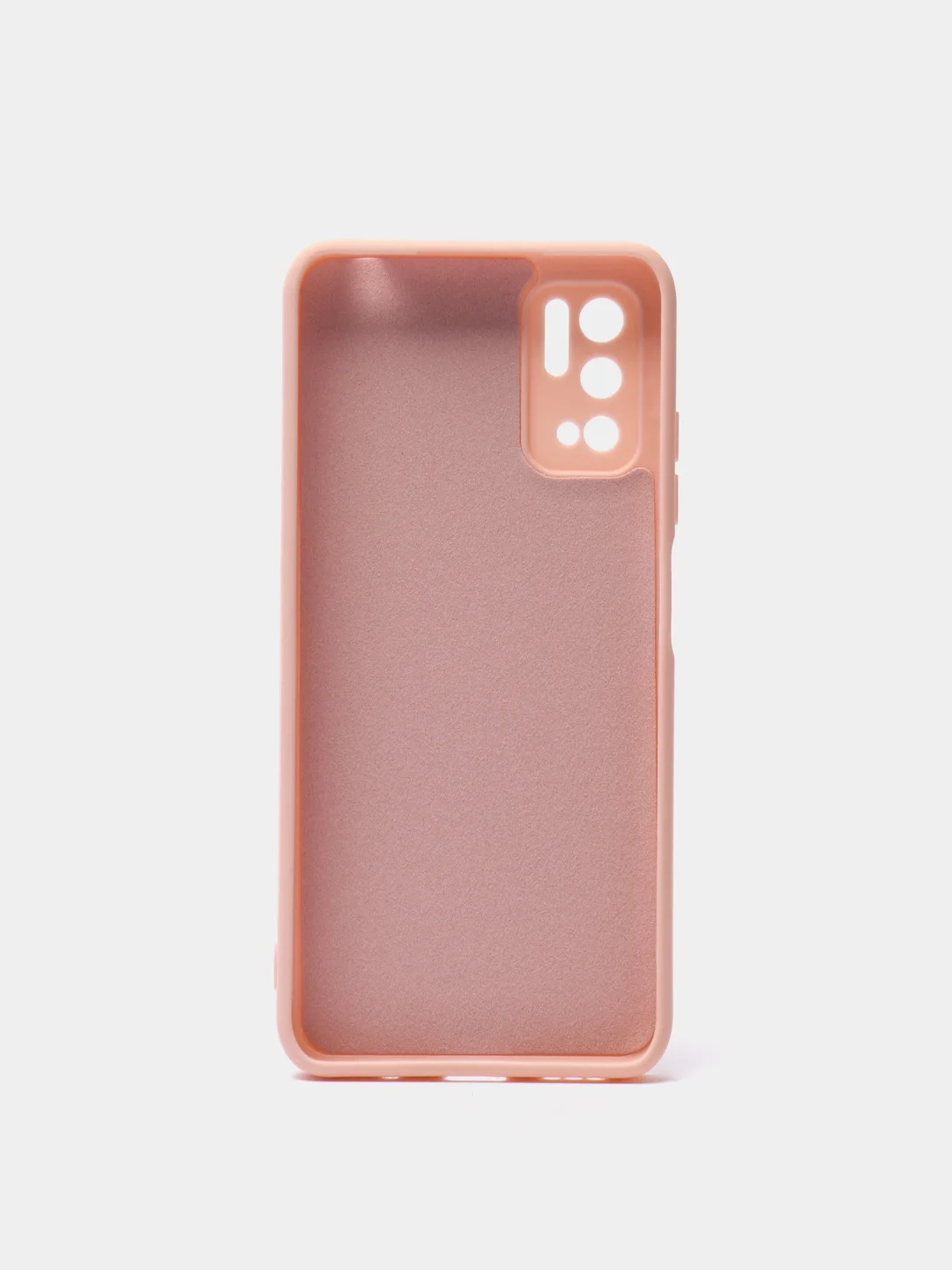 Пудровый чехол для Xiaomi Redmi 9A/9/9C/9T/NOTE 10 PRO/NOTE 9 силиконовый (Борта чехла прямые NEW)