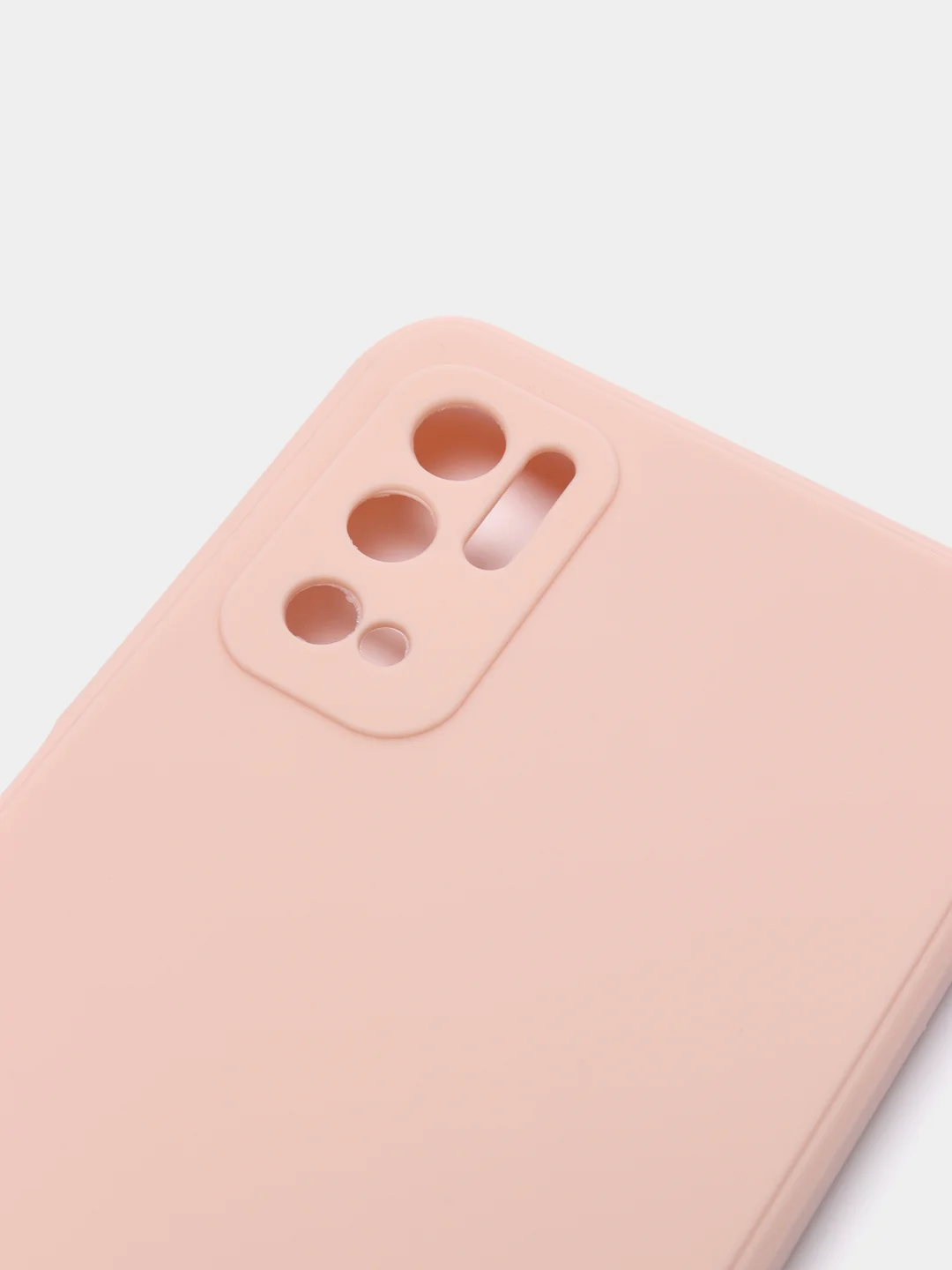 Пудровый чехол для Xiaomi Redmi 9A/9/9C/9T/NOTE 10 PRO/NOTE 9 силиконовый (Борта чехла прямые NEW)