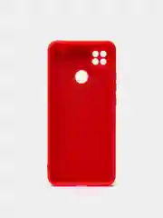 Красный чехол для Xiaomi Redmi 9A/9/9C/9T/NOTE 10 PRO/NOTE 9  силиконовый (Борта чехла прямые NEW)