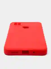 Красный чехол для Xiaomi Redmi 9A/9/9C/9T/NOTE 10 PRO/NOTE 9  силиконовый (Борта чехла прямые NEW)