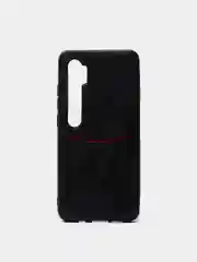 Черный чехол из эко кожи с карманом Xiaomi Redmi K20 Mi 9T 9se CC9 A3 Lite 9 Lite CC9 Pro Note 10