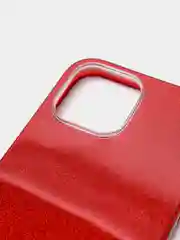 Красный чехол для iPhone 12, 12 Pro 13 Pro Max 13 mini 14 Pro Max 15 Pro Max блестящий сияющий