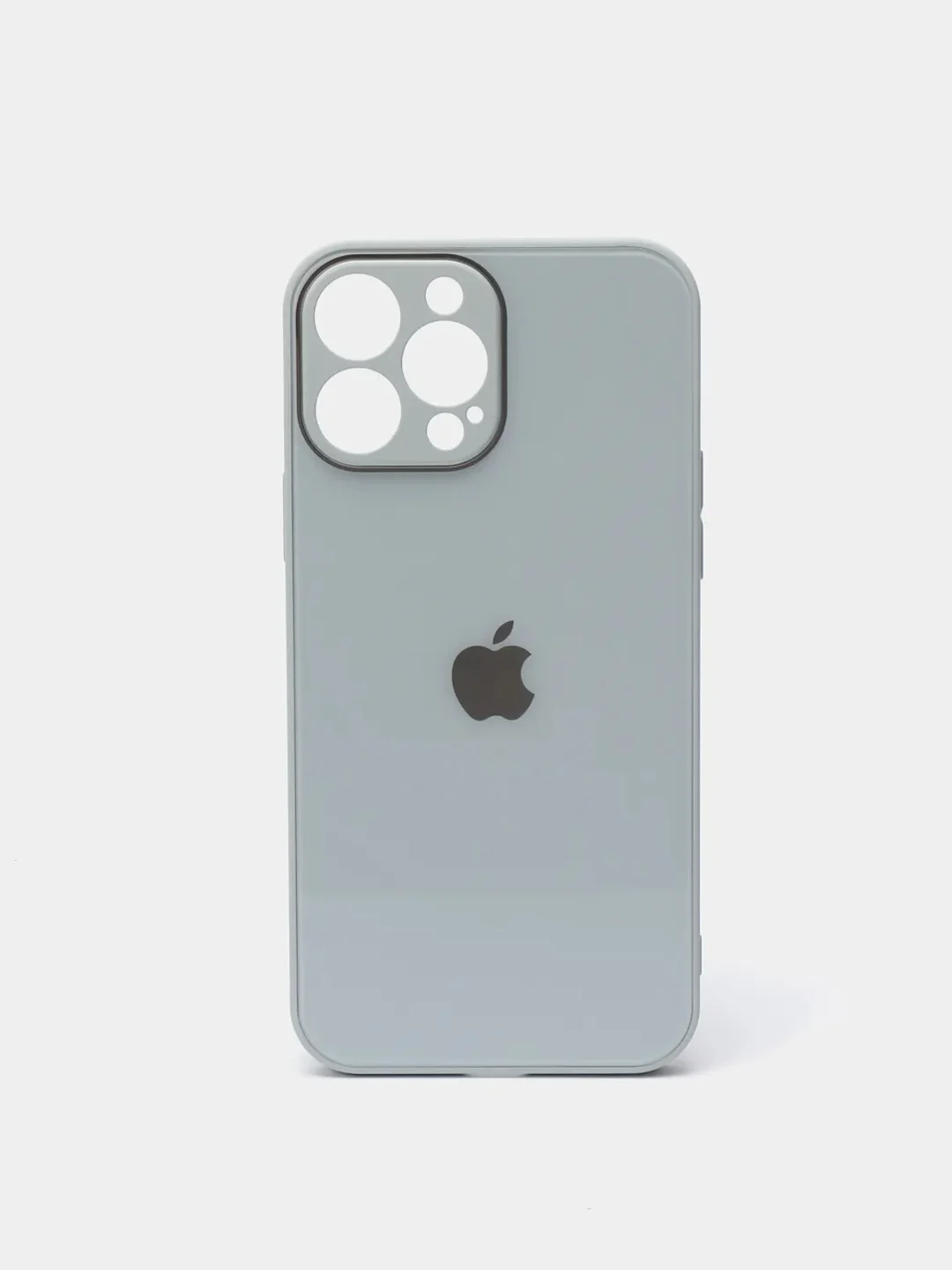 Лавандовый чехол для Айфон 13, 12, 11 Pro Max, mini, XS, X, XR, 7, 8 Plus со стеклянной панелью