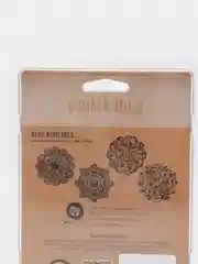 Белый нож вырубной фигурный