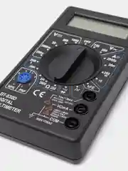 Черный мультиметр цифровой, тестер, DT-830D со звуковой прозвонкой