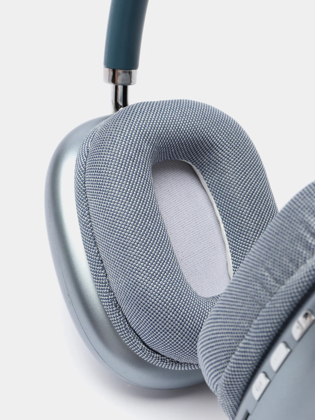 Голубой наушники беспроводные накладные STN-01 с гарнитурой Bluetooth