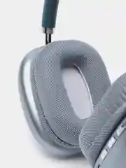 Голубой наушники беспроводные накладные STN-01 с гарнитурой Bluetooth