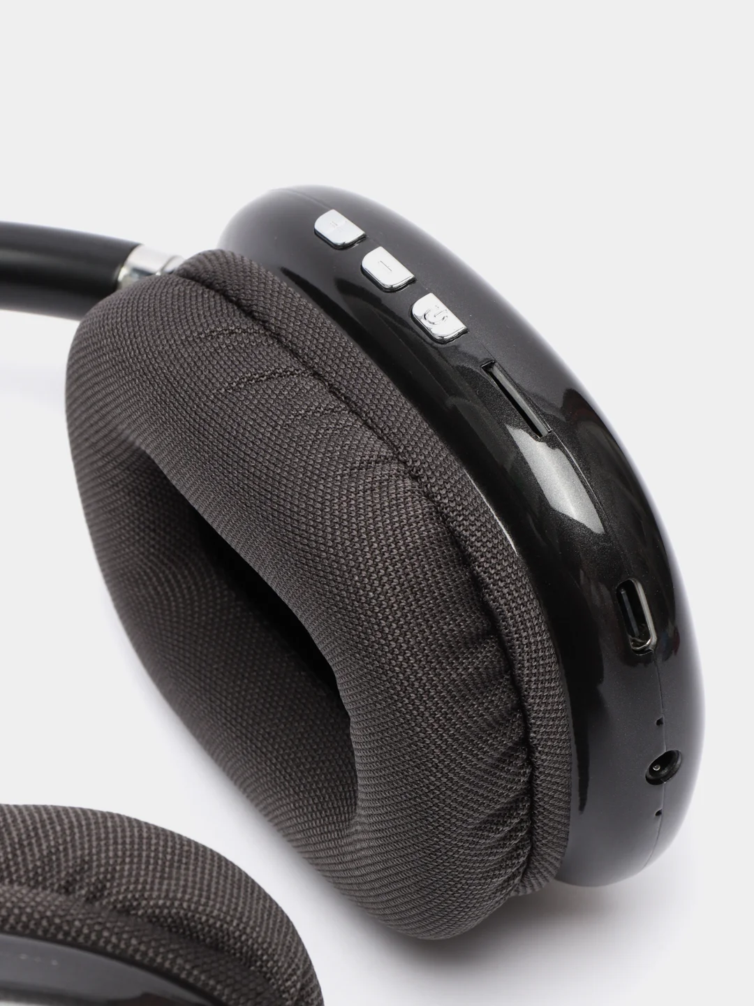 Черный наушники беспроводные накладные STN-01 с гарнитурой Bluetooth