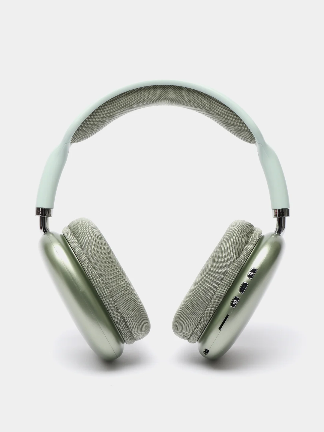 Зеленый наушники беспроводные накладные STN-01 с гарнитурой Bluetooth