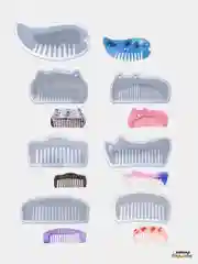 Силиконовая форма, молд для заливки гребней, из эпоксидной смолы