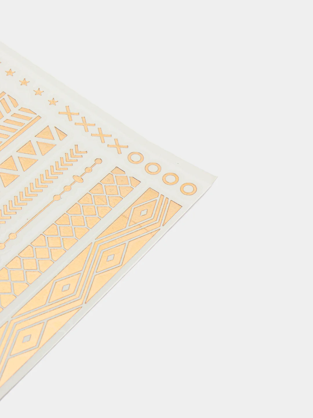 Белый временные тату, переводные тату, Flash tattoo 14*20 см