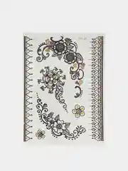 Конфетный временные тату, переводные тату, Flash tattoo 14*20 см