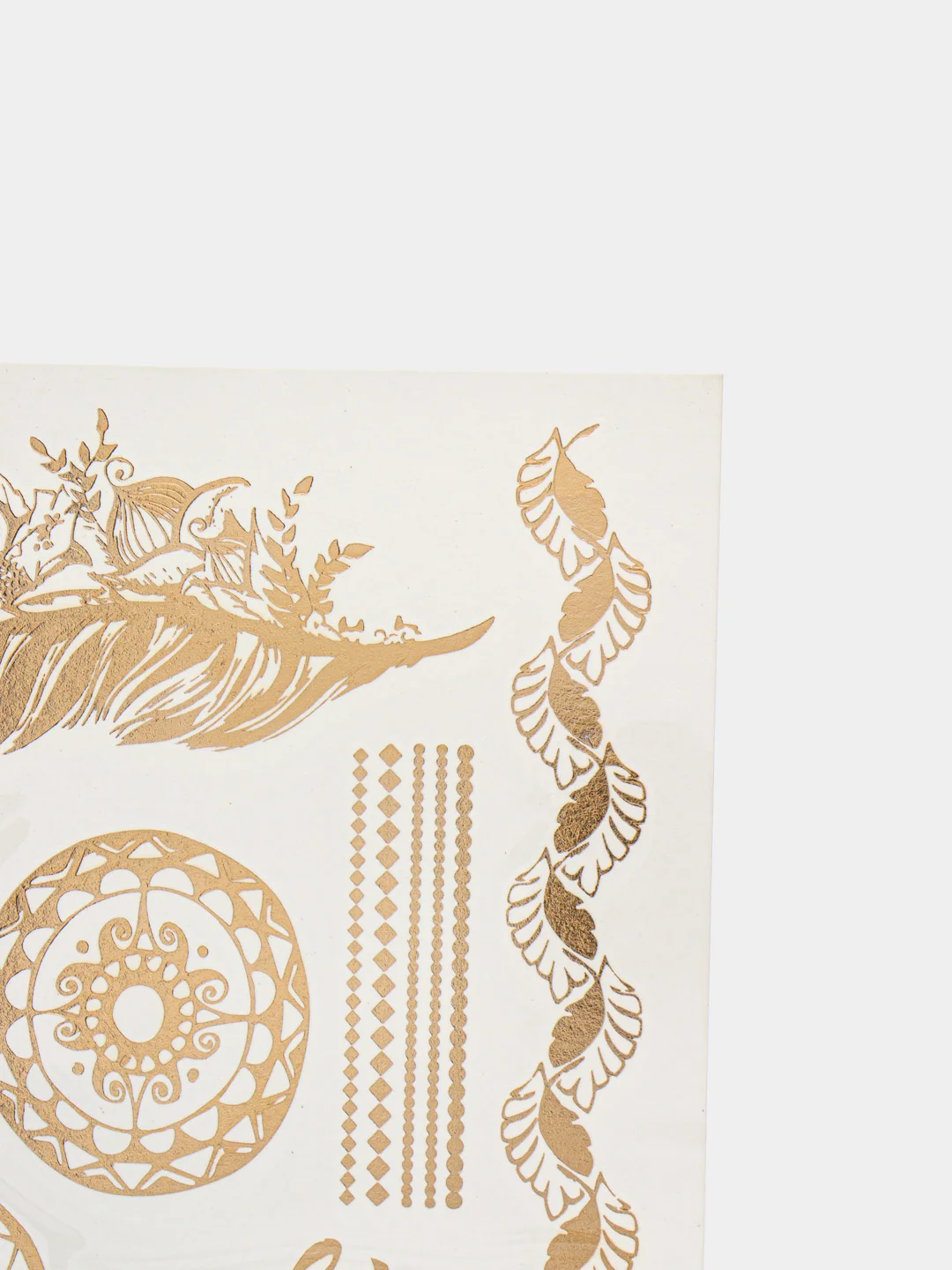 Голубой временные тату, переводные тату, Flash tattoo 14*20 см