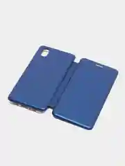 Синий чехол книжка Honor 8S / 8S Prime / Huawei Y5 2019 / Хуавей Y5 2019 / Хонор 8S
