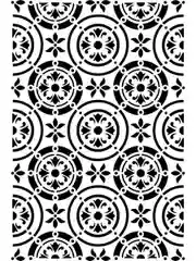 Трафарет пластиковый  Luxart Template Иранский узор 5,  60х40см
