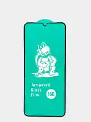 Черный защитное стекло Xiaomi Redmi 9A, 9C, 10A, 9C NFC, Сяоми Редми 9А, 9С 10А 9С НФС c бортиком
