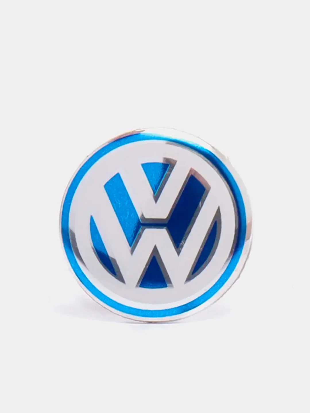 Синий эмблема Volkswagen на ключ зажигания, 14 мм