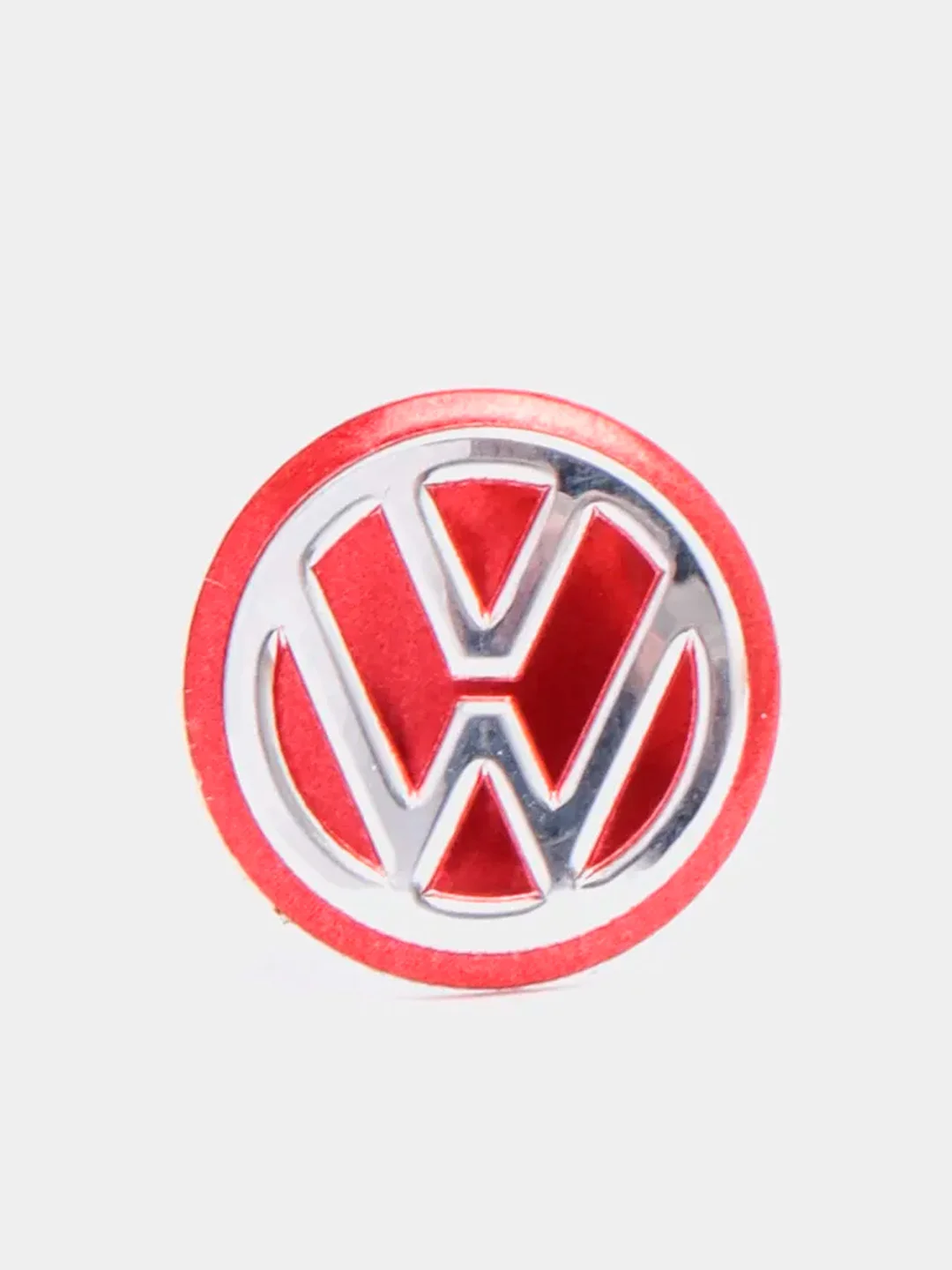 Красный эмблема Volkswagen на ключ зажигания, 14 мм