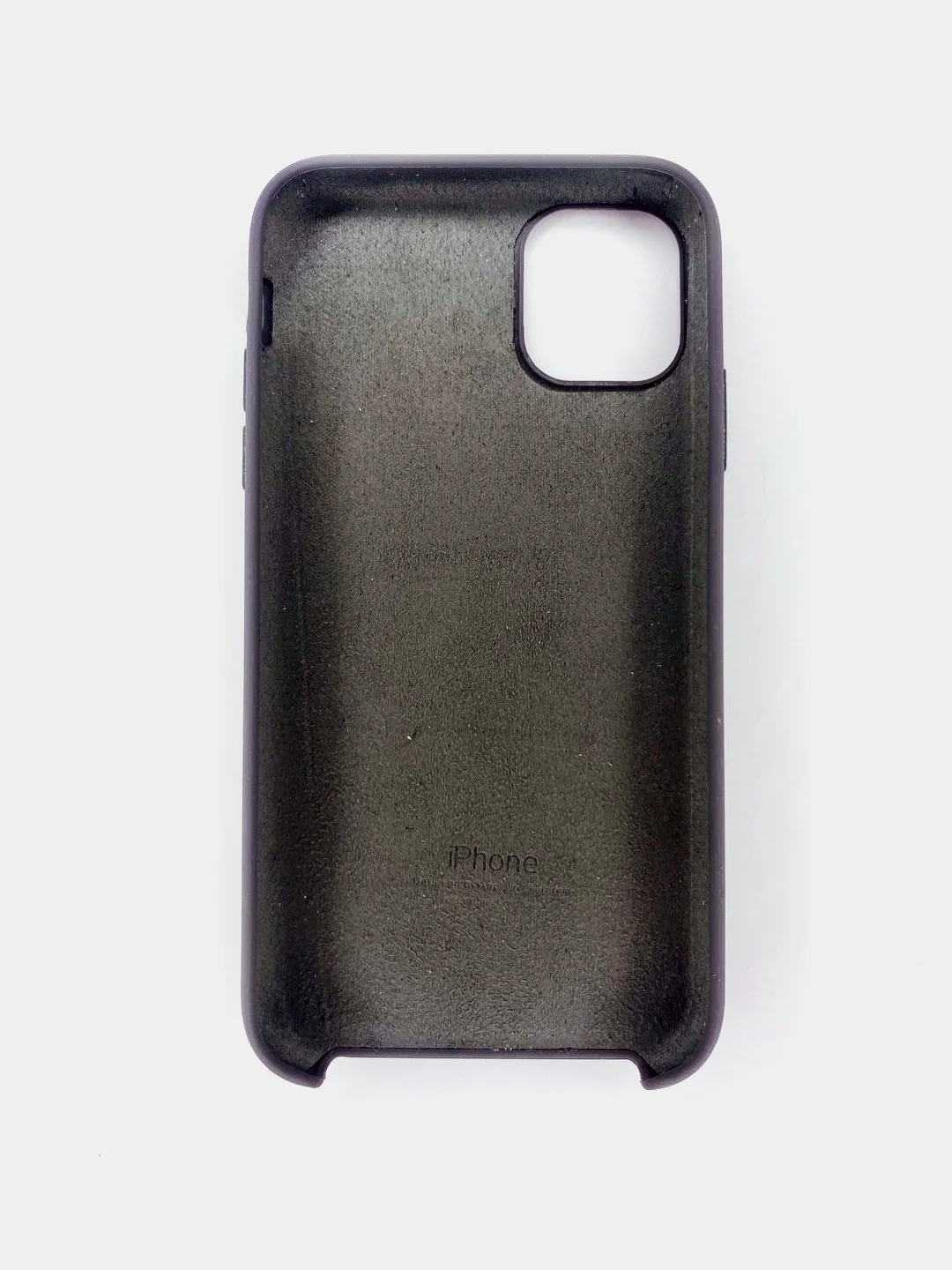 Хром чехол Silicone Case для iPhone 11