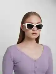 Белый очки солнечные женские