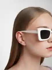 Белый очки солнечные женские