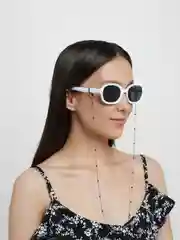 Серебряный цепочка на очки, цепь, Цепочка на солнцезащитные очки