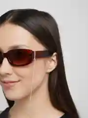Серебряный цепочка для очков
