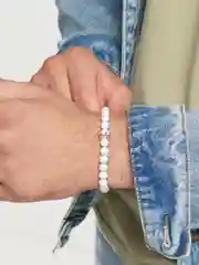 Кремовый браслет унисекс