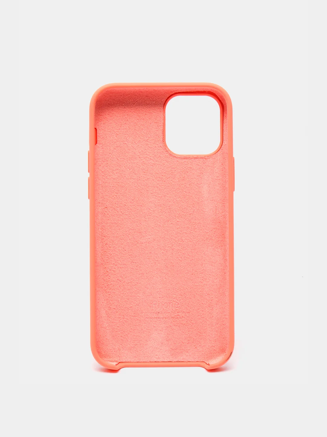 Манго чехол Silicone Case для iPhone 12, 12 Pro с открытым низом