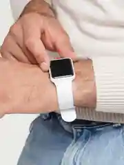 Белый led часы с электронным дисплеем, унисекс
