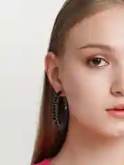 Серьги кольца Конго