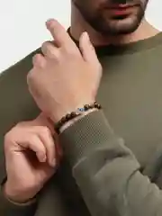 Серый браслет унисекс
