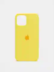 Золотой чехол Silicone Case для iPhone 12, 12 Pro с открытым низом