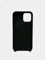 Тёмно-зелёный чехол Silicone Case для iPhone 12, 12 Pro с открытым низом
