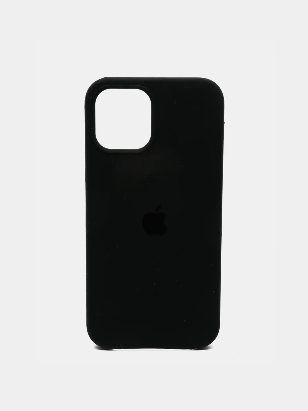 Тёмно-зелёный чехол Silicone Case для iPhone 12, 12 Pro с открытым низом