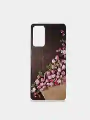 Сиреневый чехол Redmi Note 11 Pro 4G / Note 12 Pro 4G Сяоми Редми Нот 11 Про силиконовый с рисунком