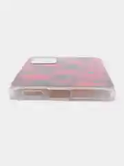 Бордовый чехол Redmi Note 11 Pro 4G / Note 12 Pro 4G Сяоми Редми Нот 11 Про силиконовый с рисунком