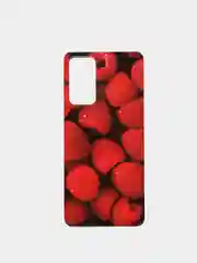 Бордовый чехол Redmi Note 11 Pro 4G / Note 12 Pro 4G Сяоми Редми Нот 11 Про силиконовый с рисунком