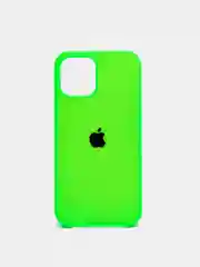 Лайм чехол Silicone Case для iPhone 12, 12 Pro с открытым низом