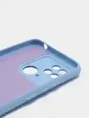 Голубой чехол Xiaomi Redmi 10C / Poco C40, Сяоми Редми 10С, силиконовый, с мягким подкладом