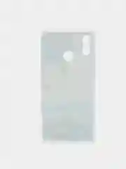 Голубой чехол Huawei Honor 8X, Хуавей Хонор 8Х силиконовый с рисунком