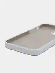 Белый чехол iPhone 12 / 12 Pro с закрытым низом Silicone case