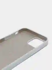 Белый чехол iPhone 12 / 12 Pro с закрытым низом Silicone case