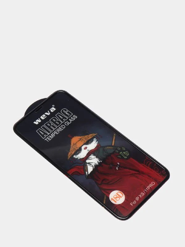 Защитное стекло на iPhone XR, 11 18D, с силиконовыми краями