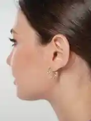Золотой серьги женские