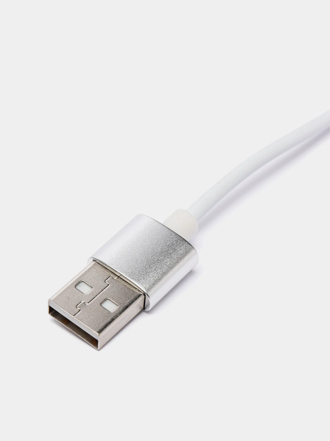 Кабель iPhone 5 Magnetic, магнитный, в коробке, серебро, 1 м